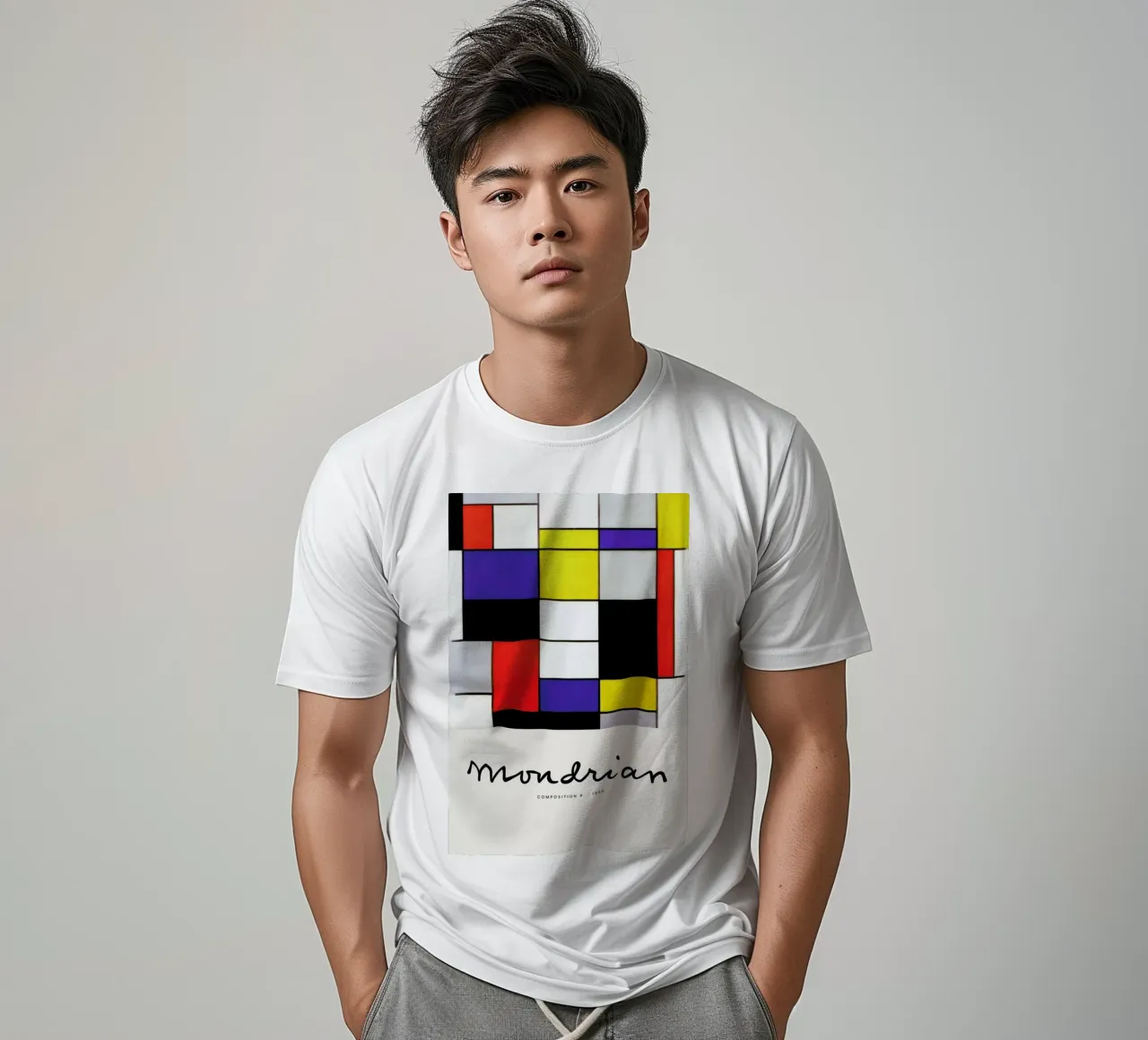 Mondrian – Signed Composition 2 t-shirt da Vintage by JUNIQE