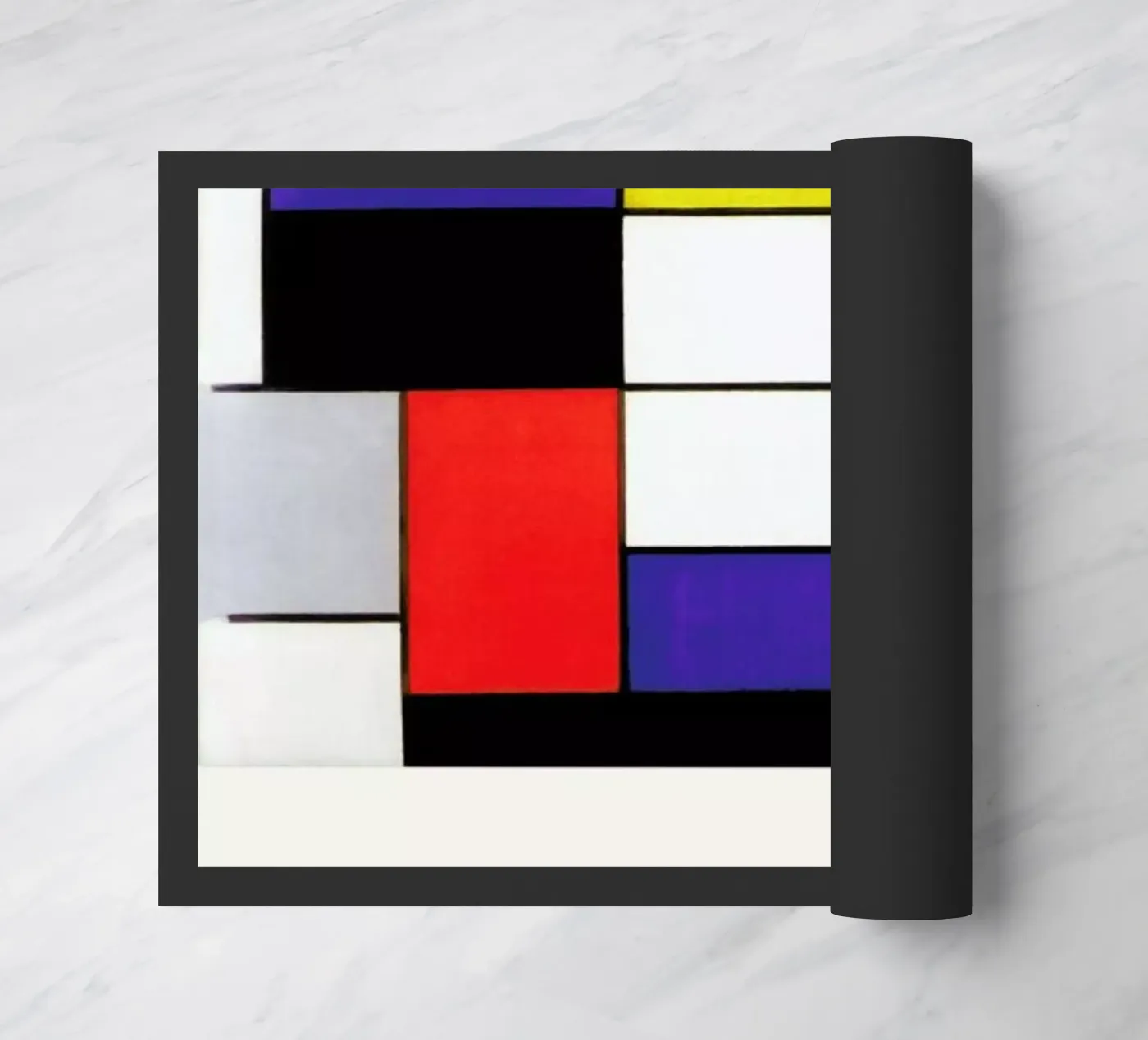 Mondrian – Signed Composition 2 zerbino da Vintage by JUNIQE