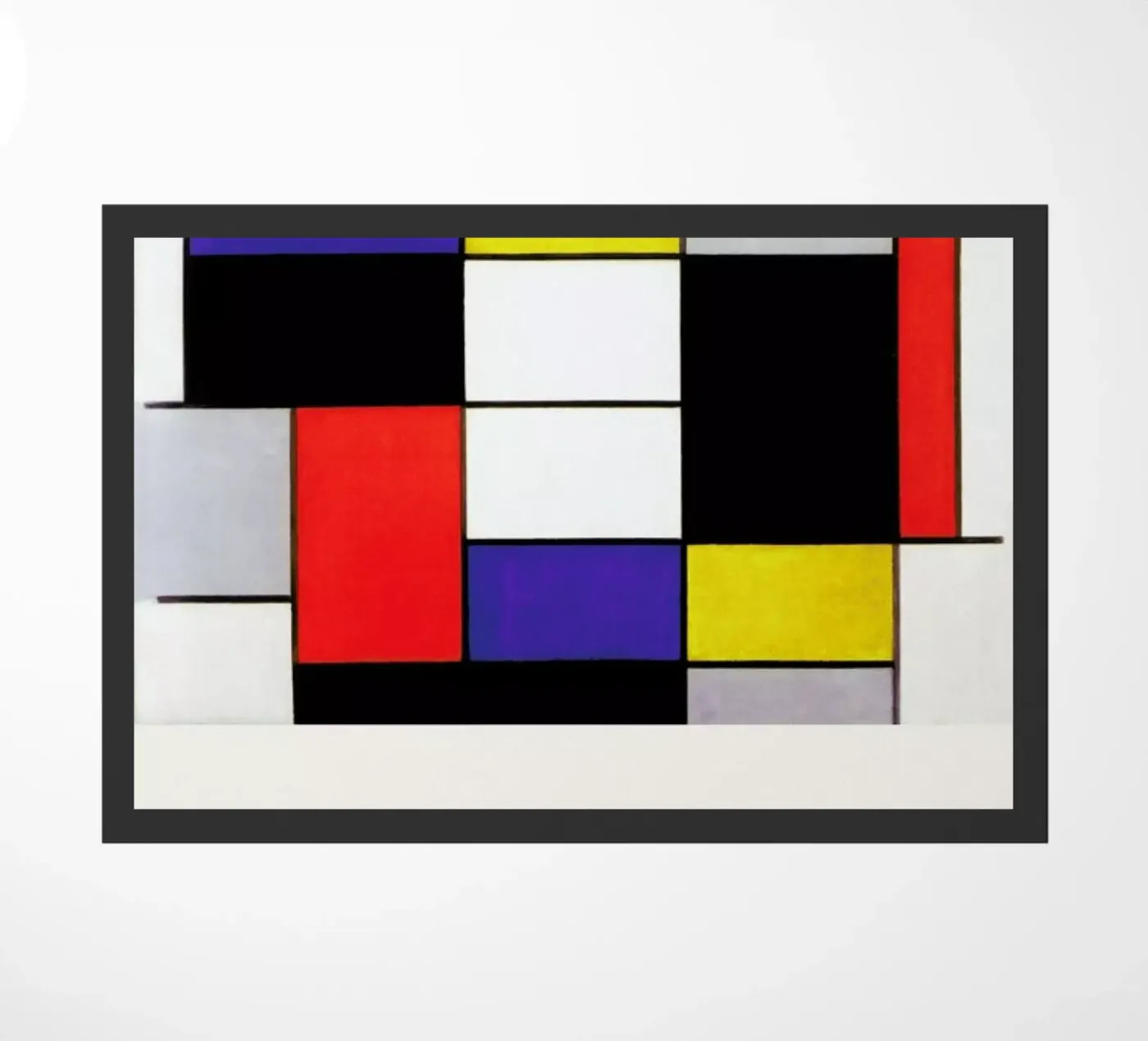 Mondrian – Signed Composition 2 zerbino da Vintage by JUNIQE