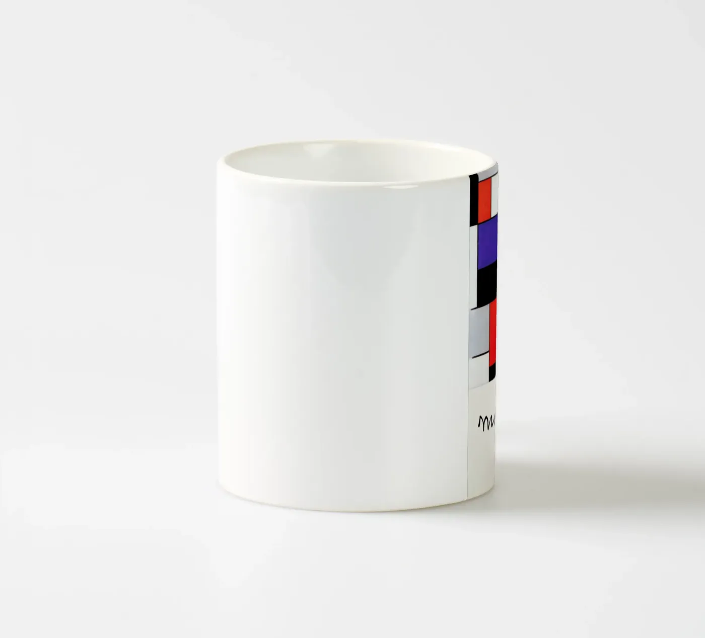 Mondrian – Signed Composition 2 ceramic mug by Vintage by JUNIQE