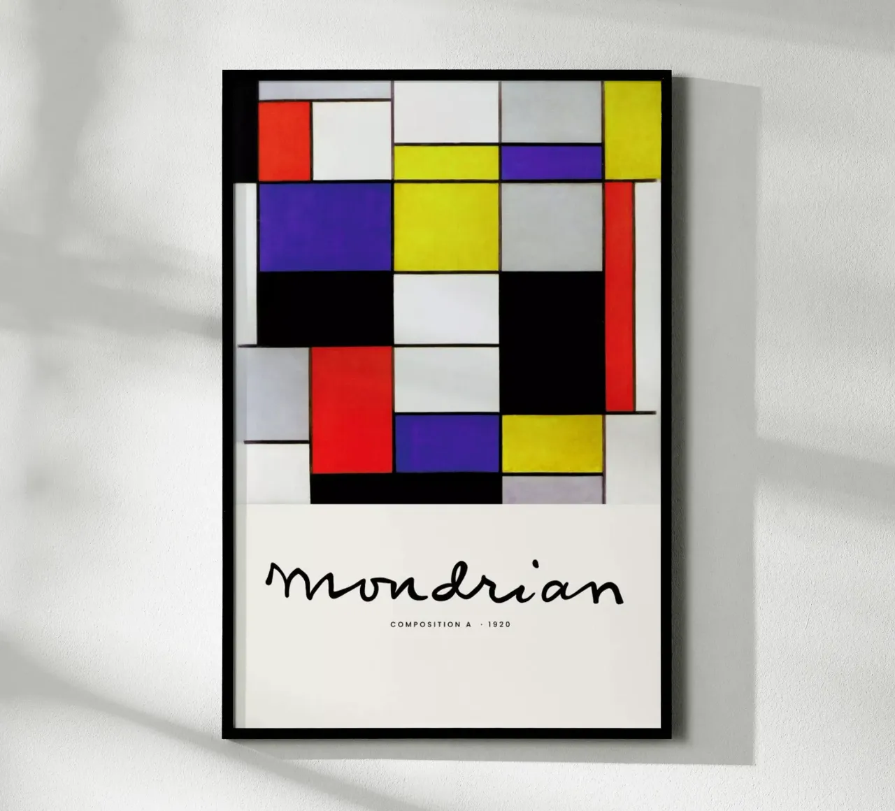 Mondrian – Signed Composition 2 poster da Vintage by JUNIQE