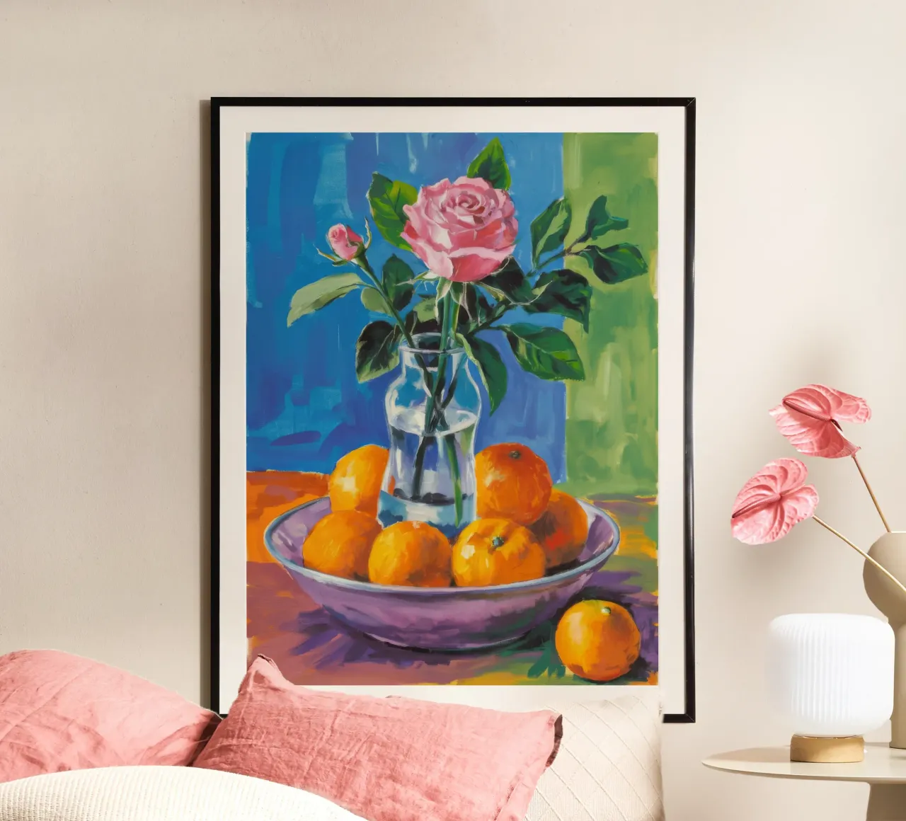 Elegia di rose e arance poster da Dawn Light