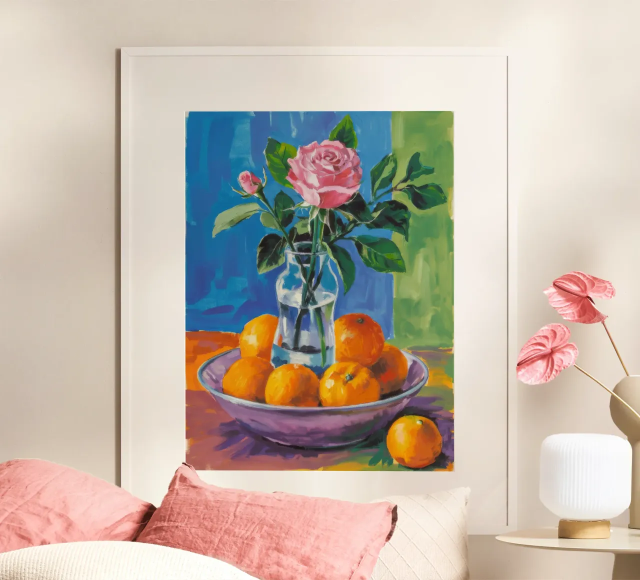 Elegia di rose e arance poster da Dawn Light