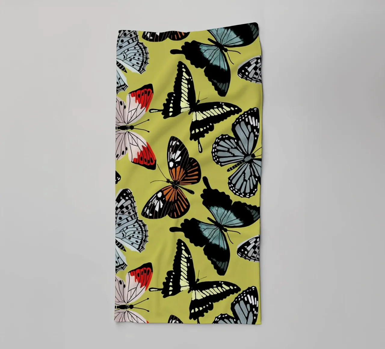 Spring Butterflies asciugamano da bagno da cafelab