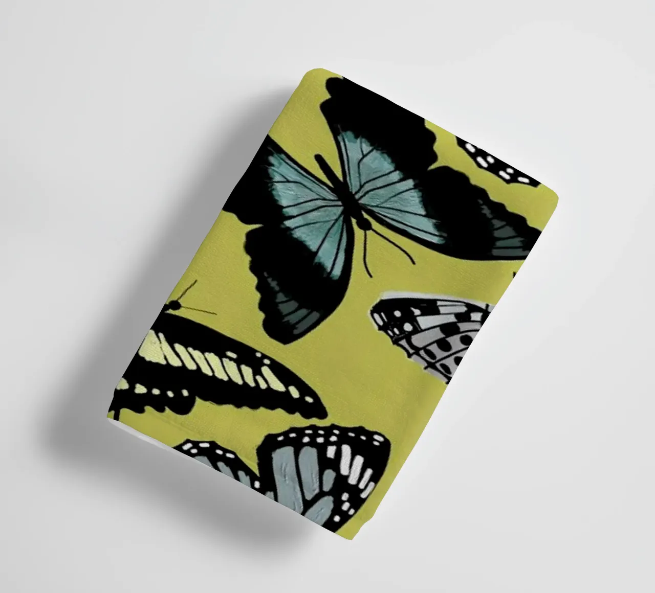 Spring Butterflies asciugamano da bagno da cafelab