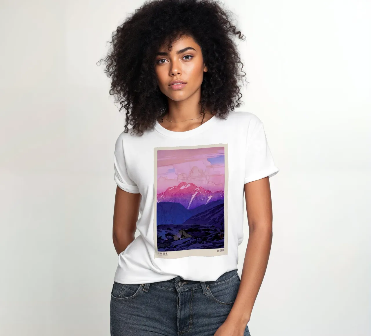 Hasui Kawase 2 t-shirt da donna da Vintage by JUNIQE