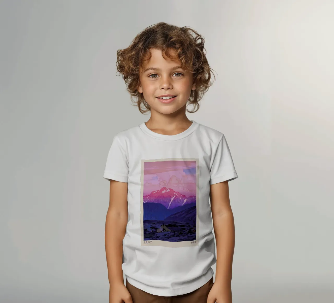 Hasui Kawase 2 t-shirt bambini da Vintage by JUNIQE