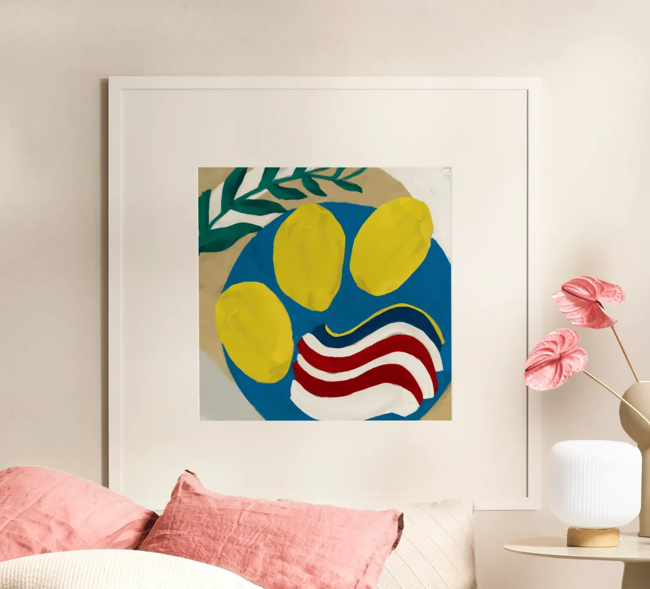 Ovale solare astratto poster da Dawn Light