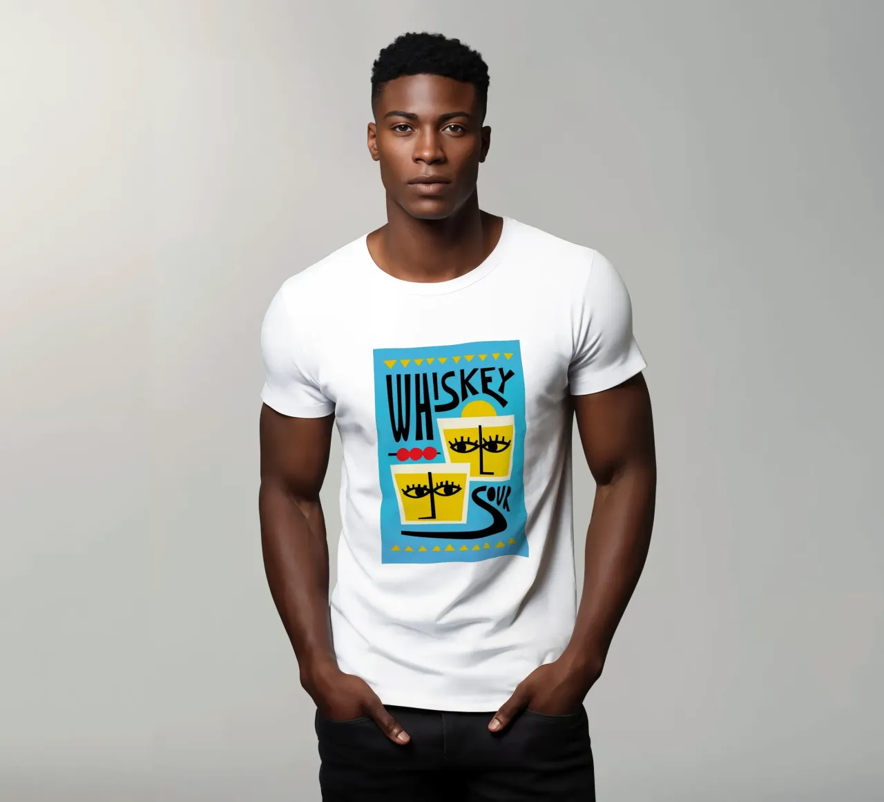 Whiskey Sour Cocktail t-shirt by Fox & Velvet