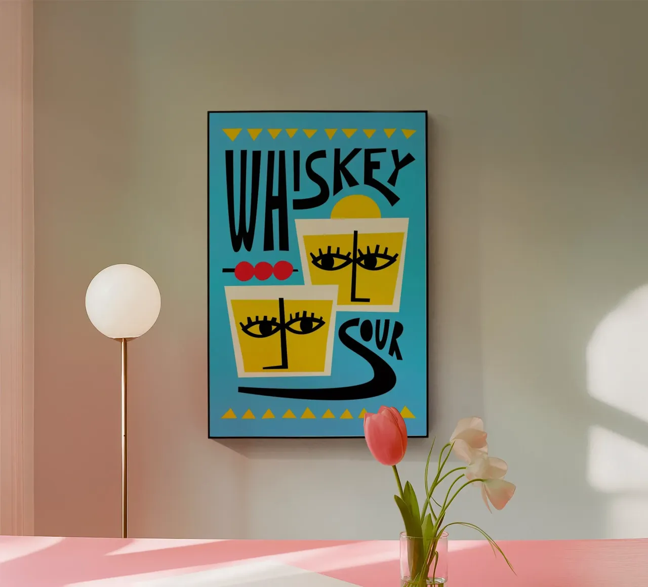 Whiskey Sour Cocktail Acryl-Glas von Fox & Velvet
