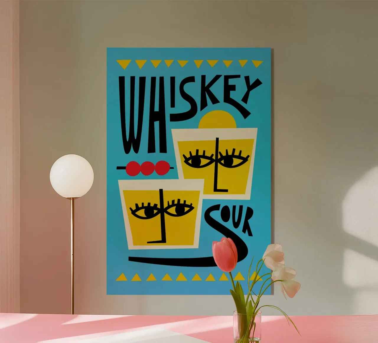 Whiskey Sour Cocktail Acryl-Glas von Fox & Velvet