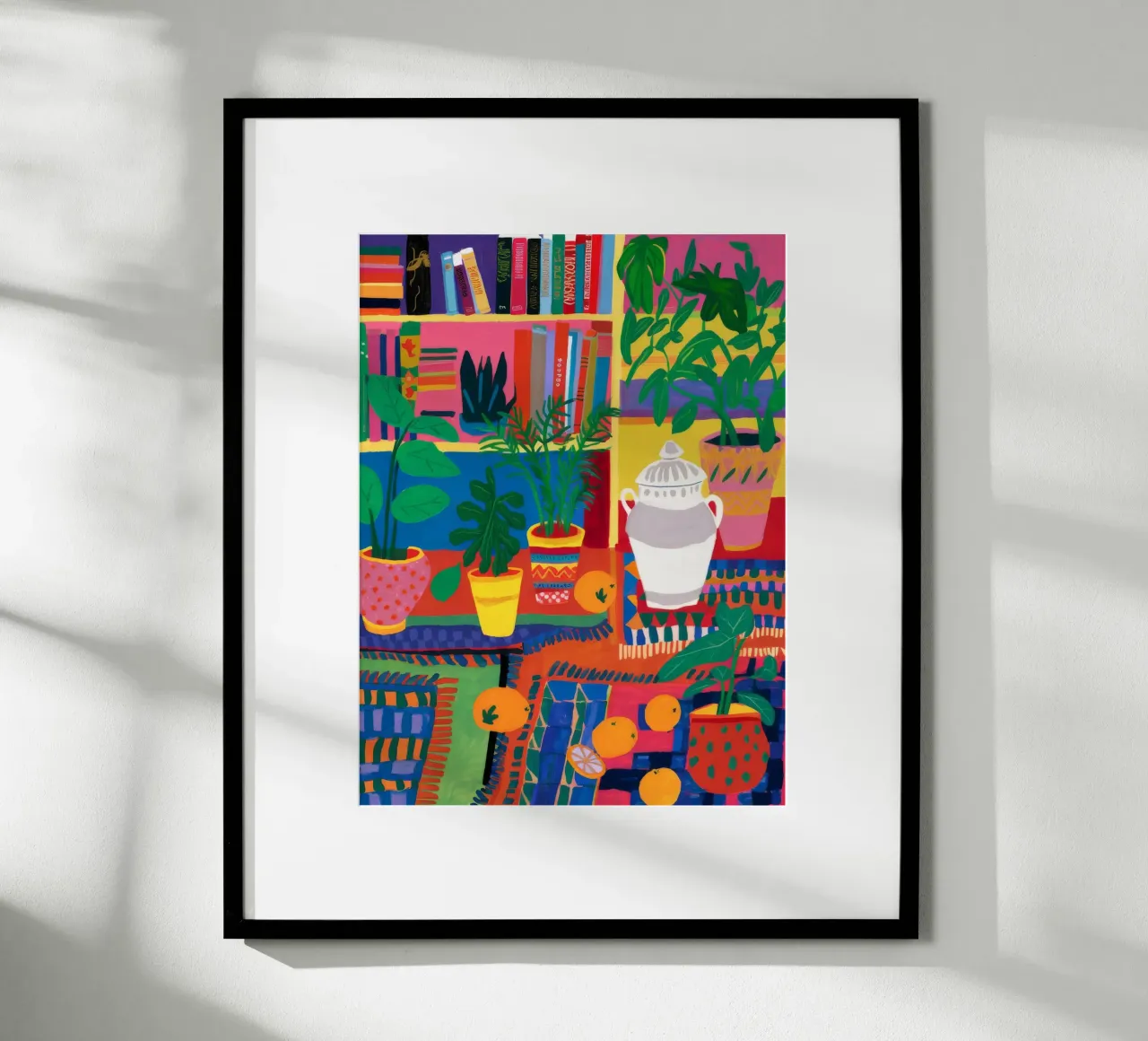 Maximalistisches Pflanzengewirr Poster von Dawn Light