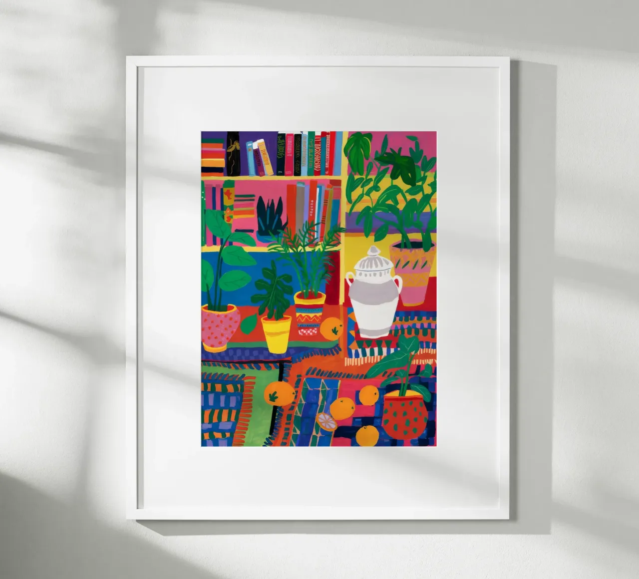 Maximalistisches Pflanzengewirr Poster von Dawn Light