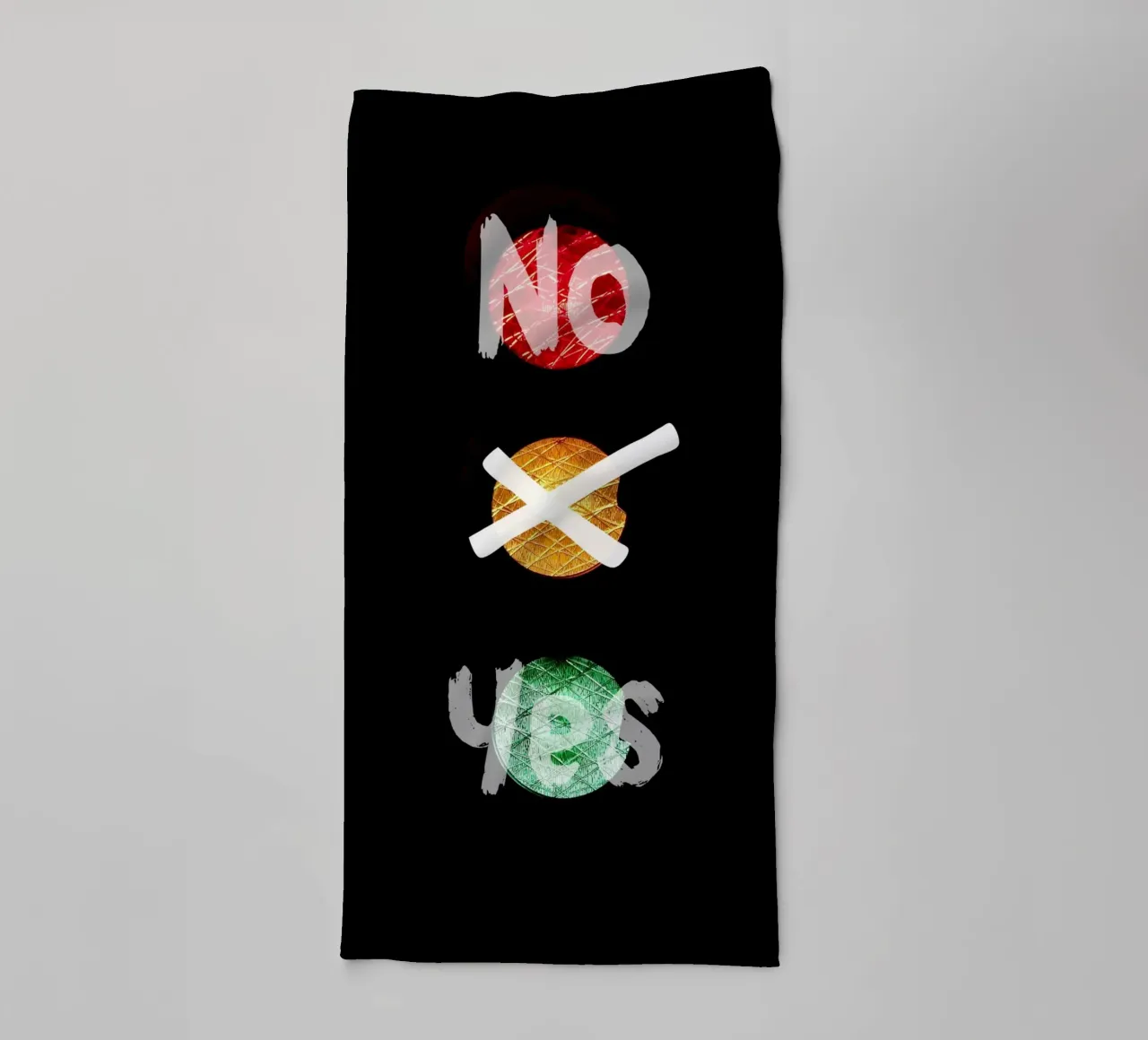 Sì o No asciugamano da bagno da cashorcrash