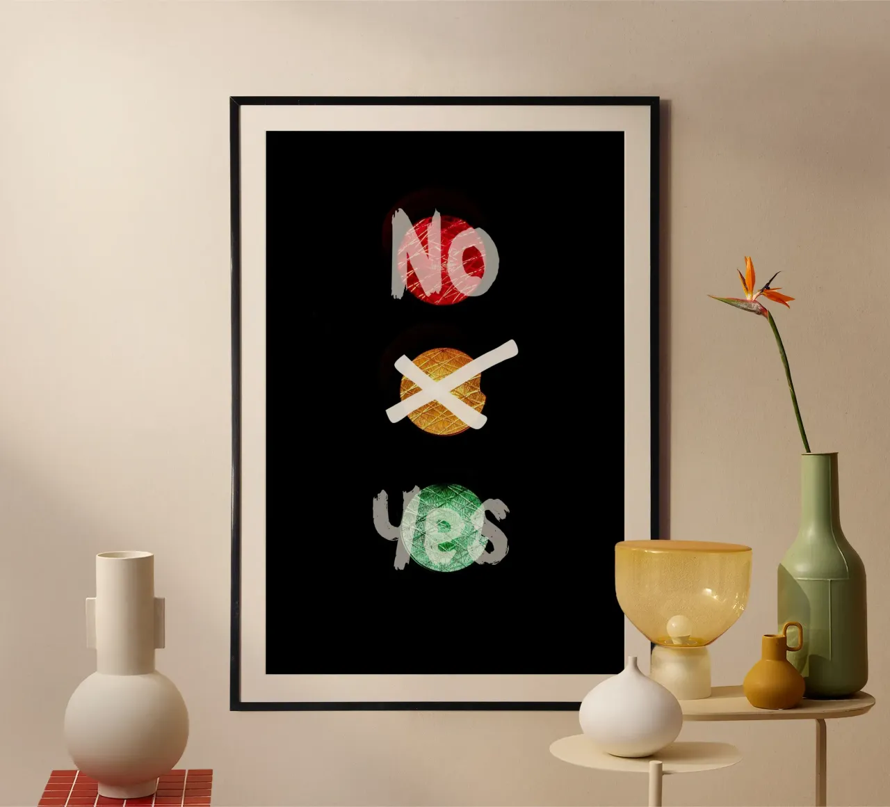 Ja oder Nein Poster von cashorcrash