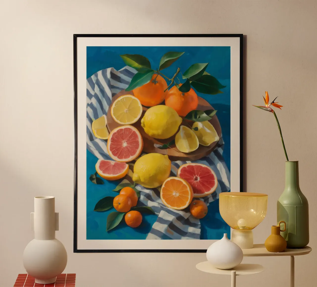 Salpicadura de cítricos hahnemühle de Pan Denim