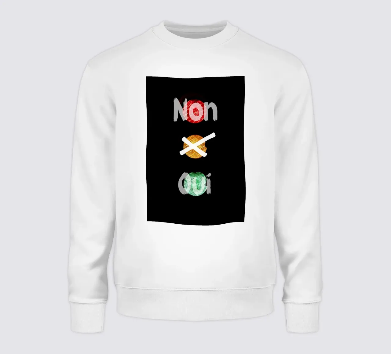 Oui ou non sweatshirt by cashorcrash