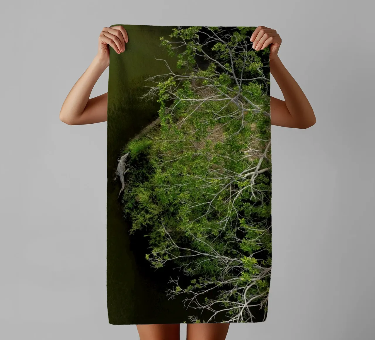 Cocodrilo asciugamano da bagno da ROBERTO H