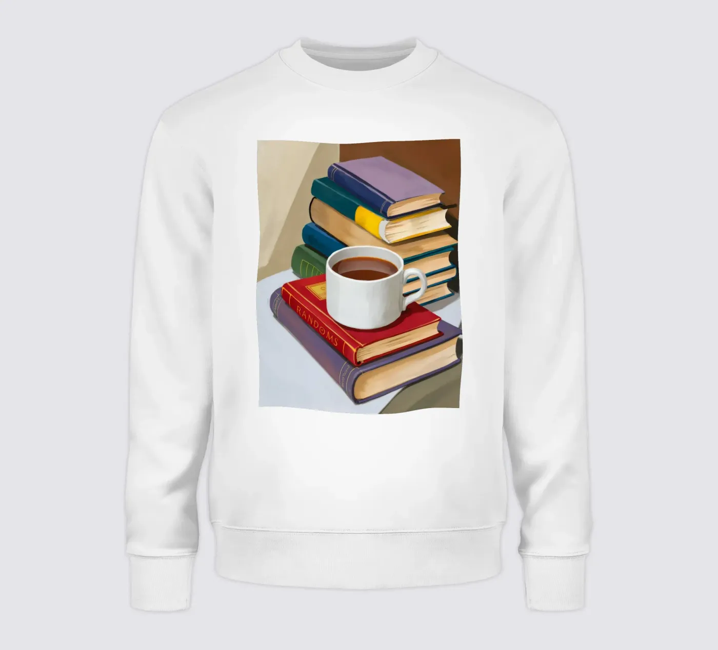 Pile de livres de café sweat de Pan Denim