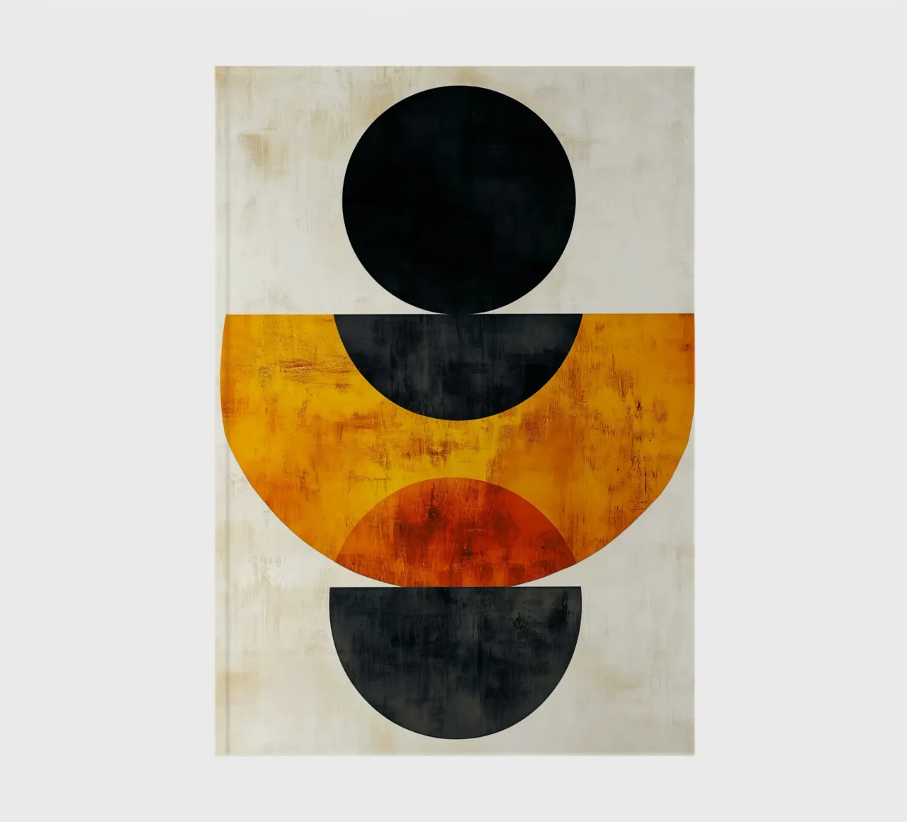 Abstraction no 1 notebook by Justyna Jaszke JBJart