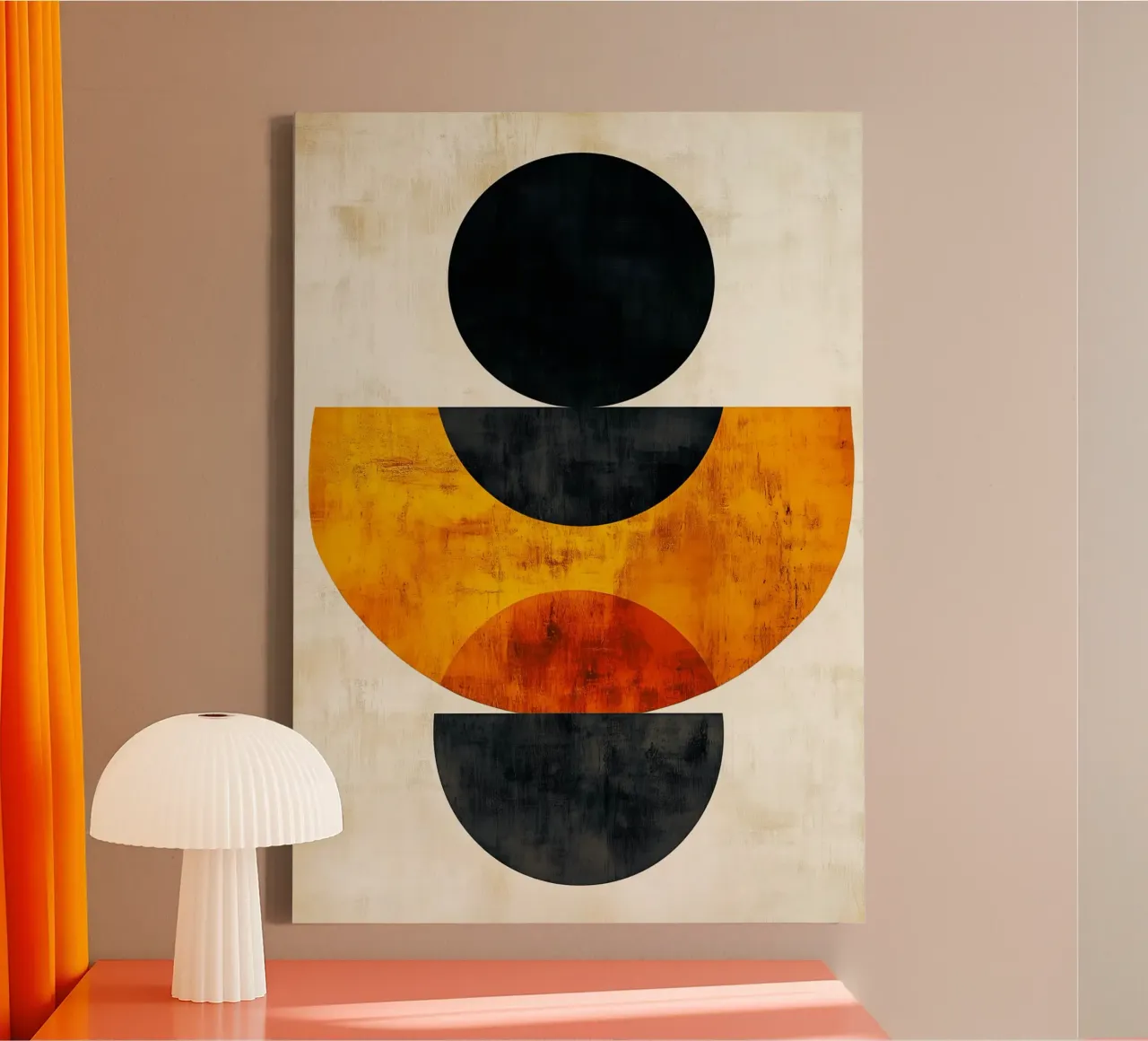 Abstraction no 1 canvas by Justyna Jaszke JBJart