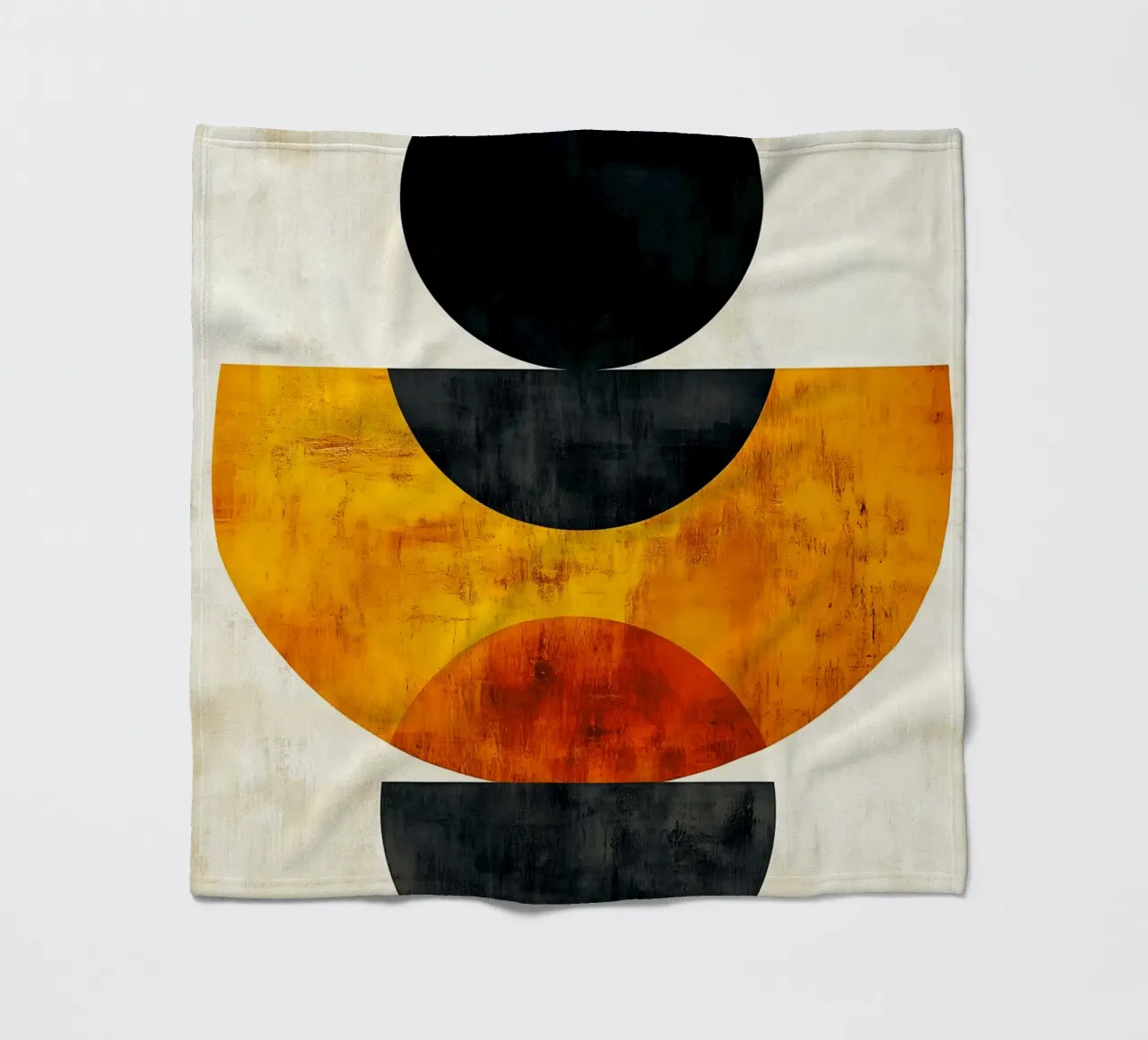 Abstraction no 1 fleece blanket by Justyna Jaszke JBJart