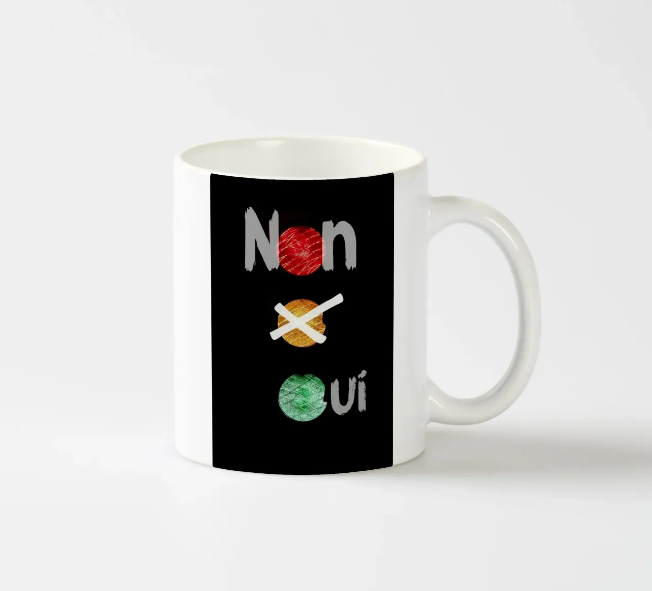 Sì o no tazza in ceramica da cashorcrash