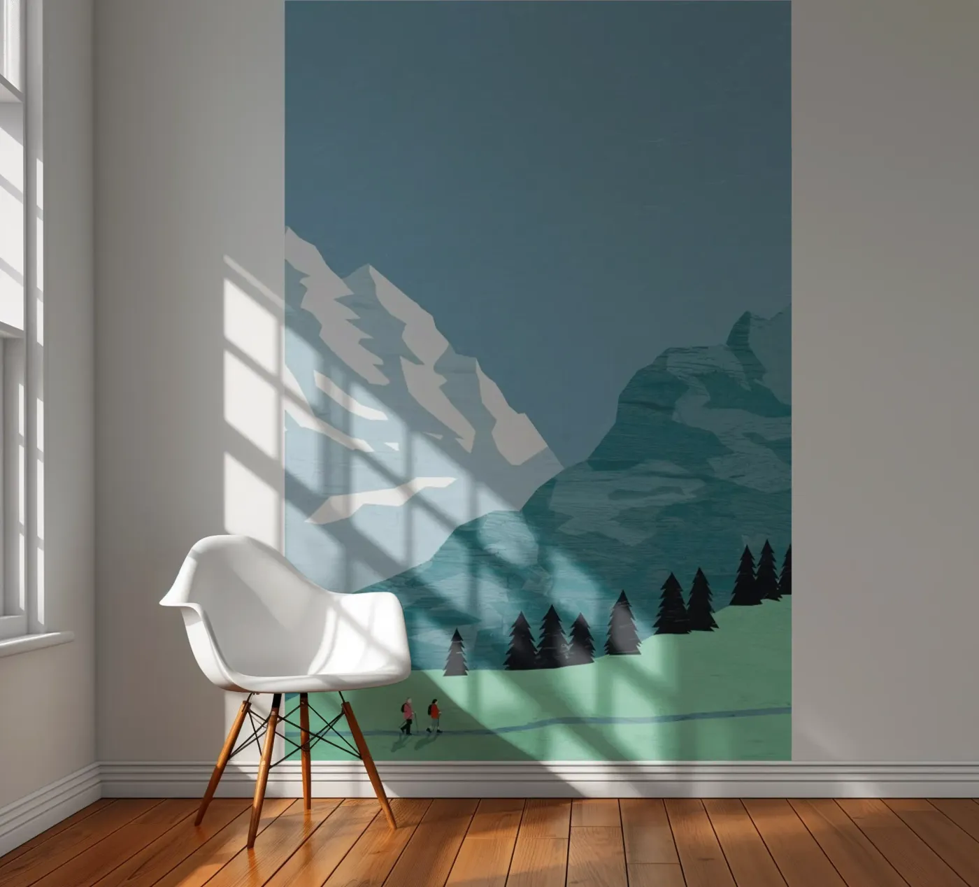 Trekking fotobehang van Katinka Reinke