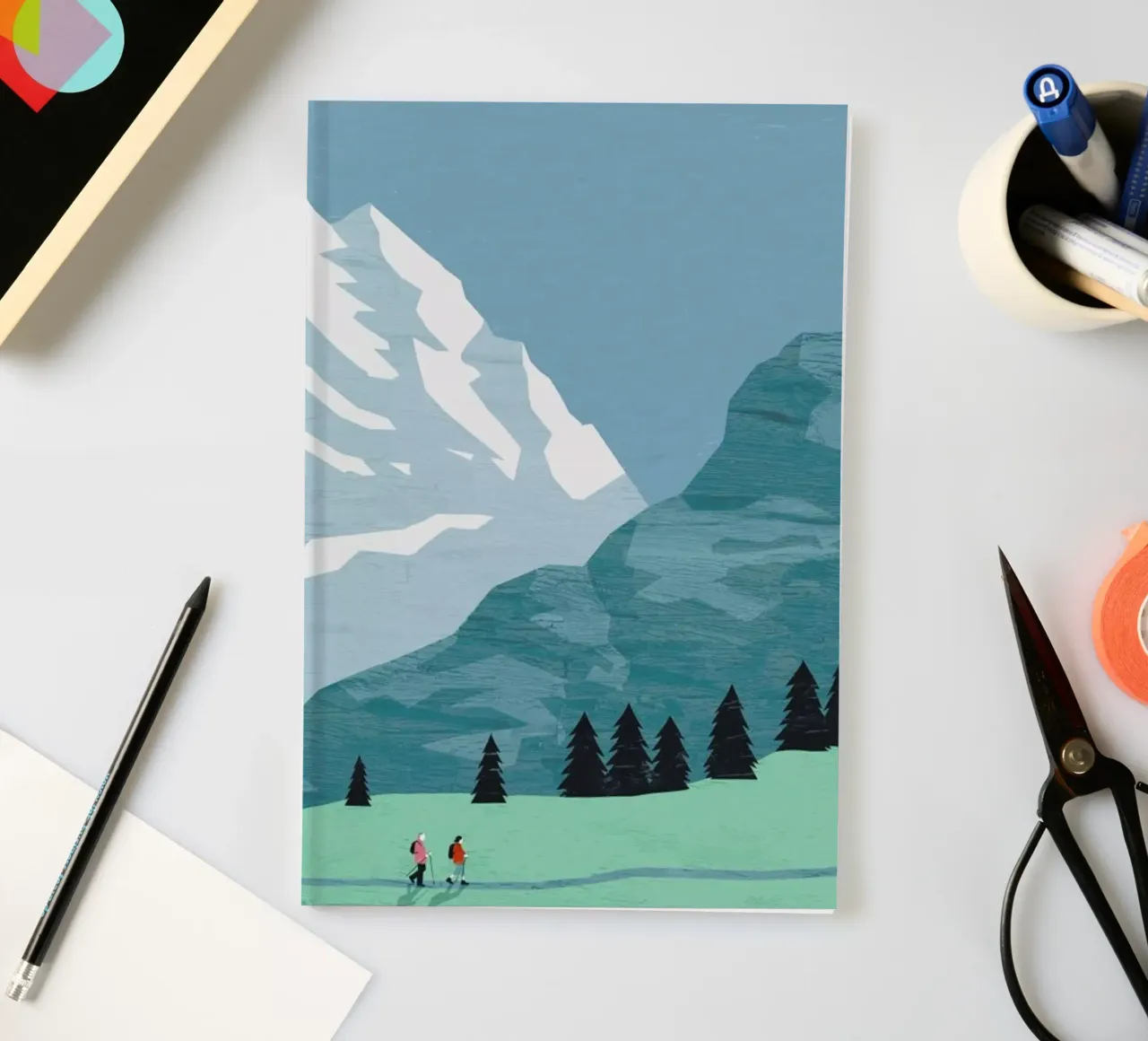 Trekking notebook by Katinka Reinke
