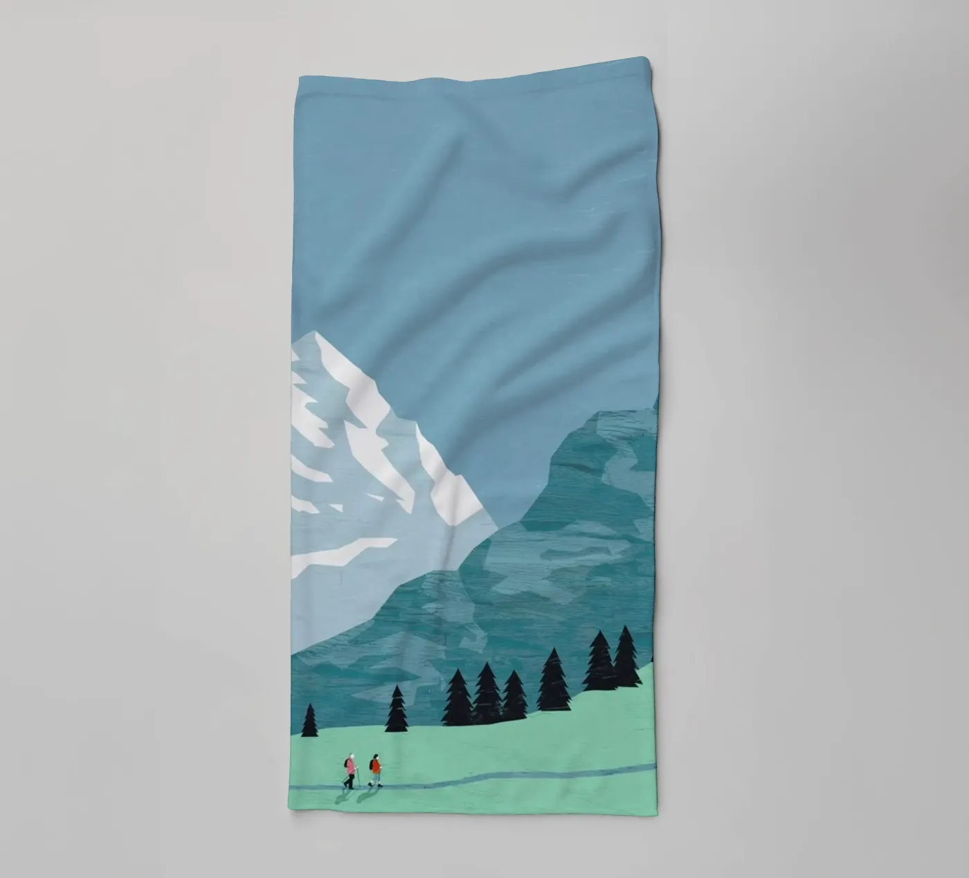 Trekking towel by Katinka Reinke