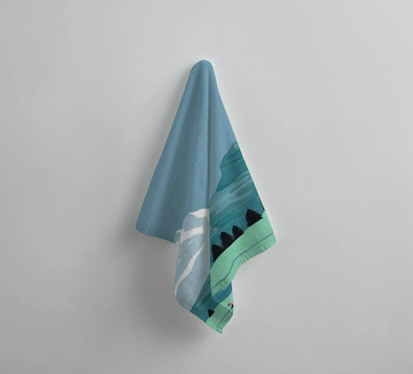 Trekking towel by Katinka Reinke