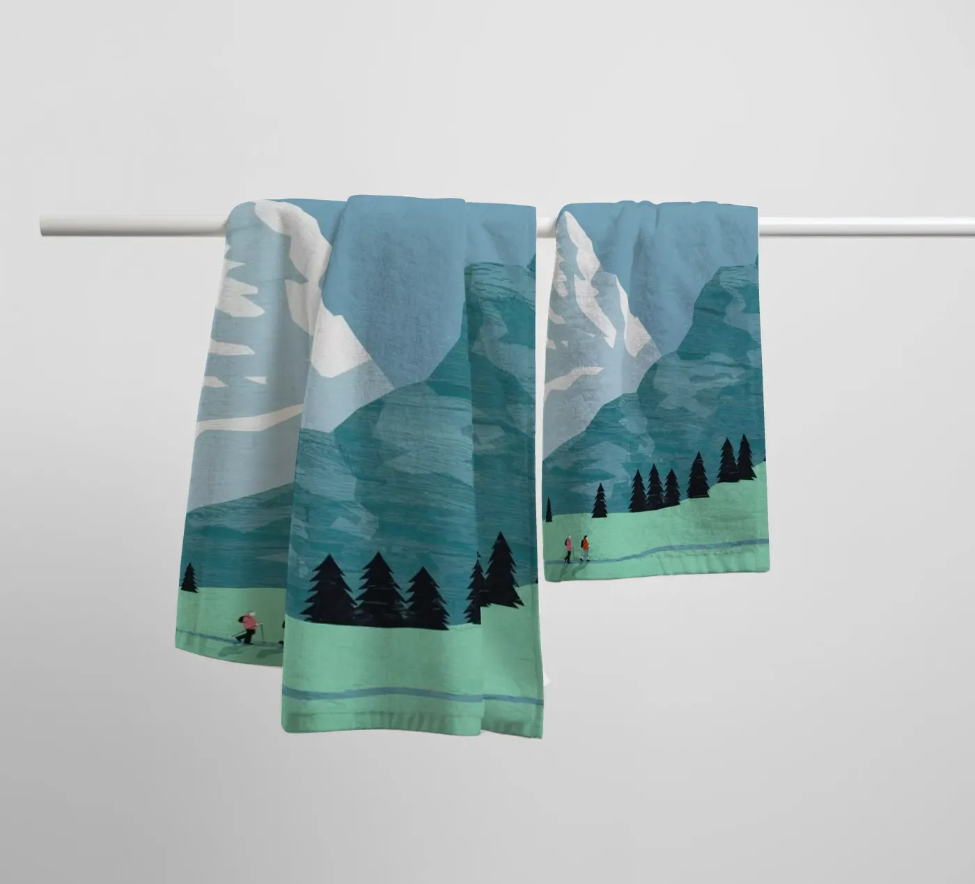 Trekking towel by Katinka Reinke