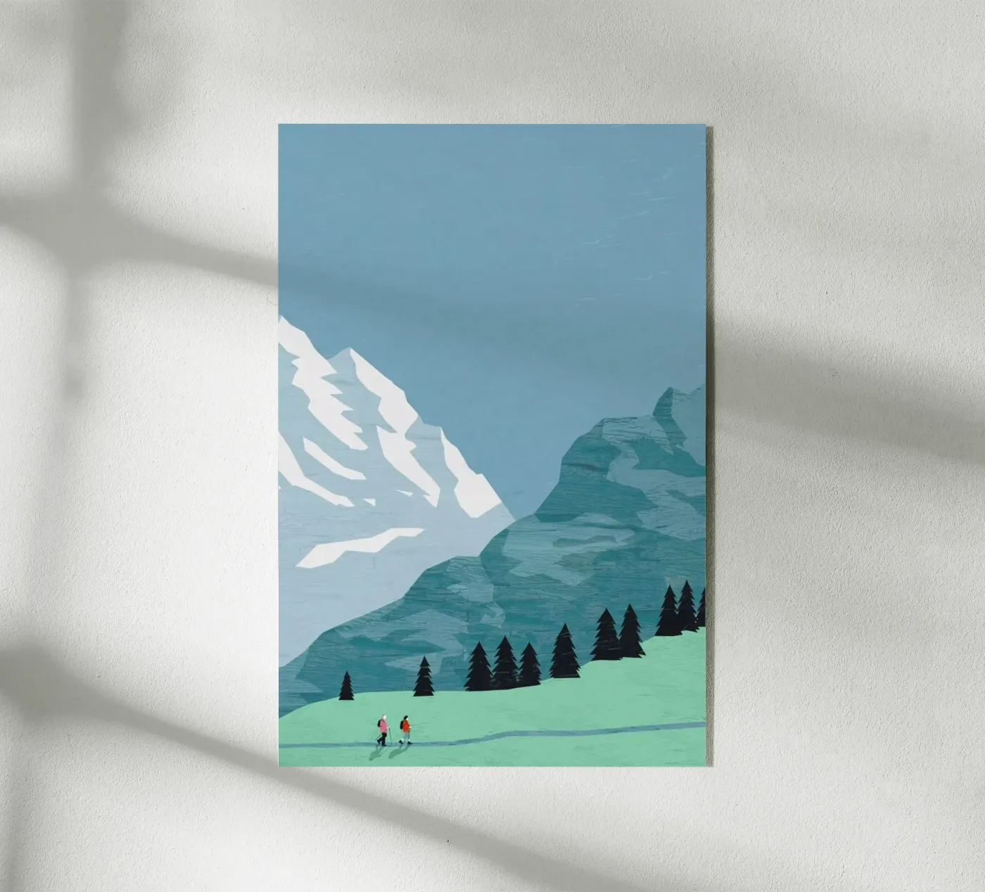 Trekking acryl van Katinka Reinke