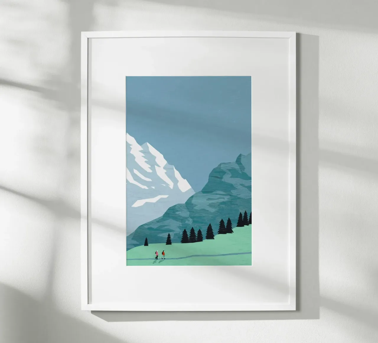 Trekking poster con telaio in plastica da Katinka Reinke