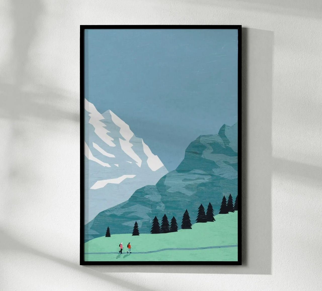 Trekking Poster von Katinka Reinke