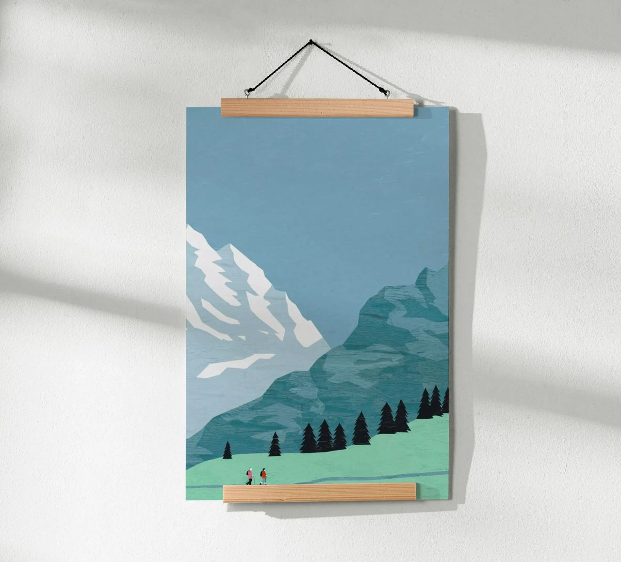 Trekking Poster von Katinka Reinke