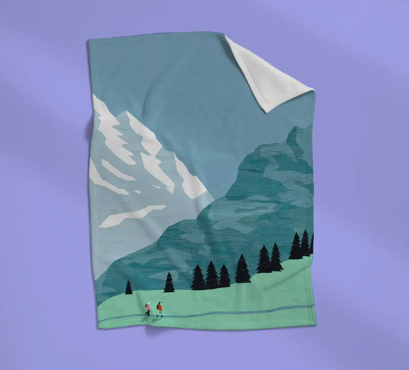 Trekking Fleecedecke von Katinka Reinke