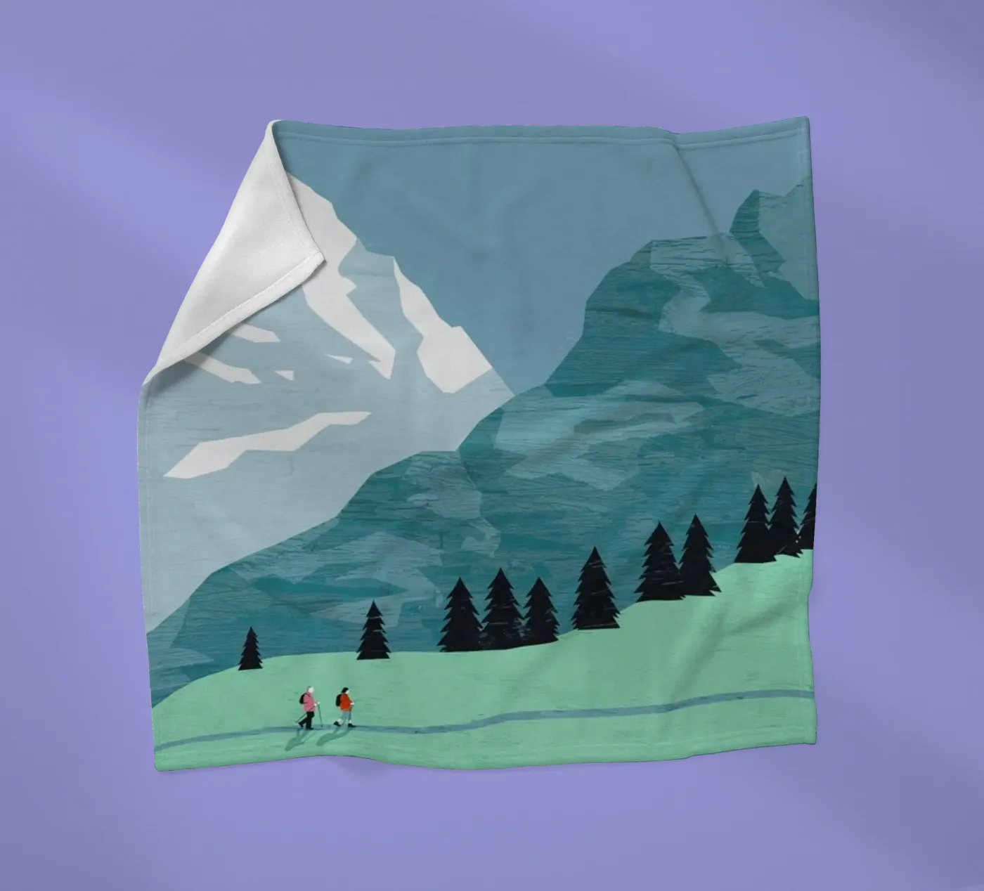 Trekking Fleecedecke von Katinka Reinke