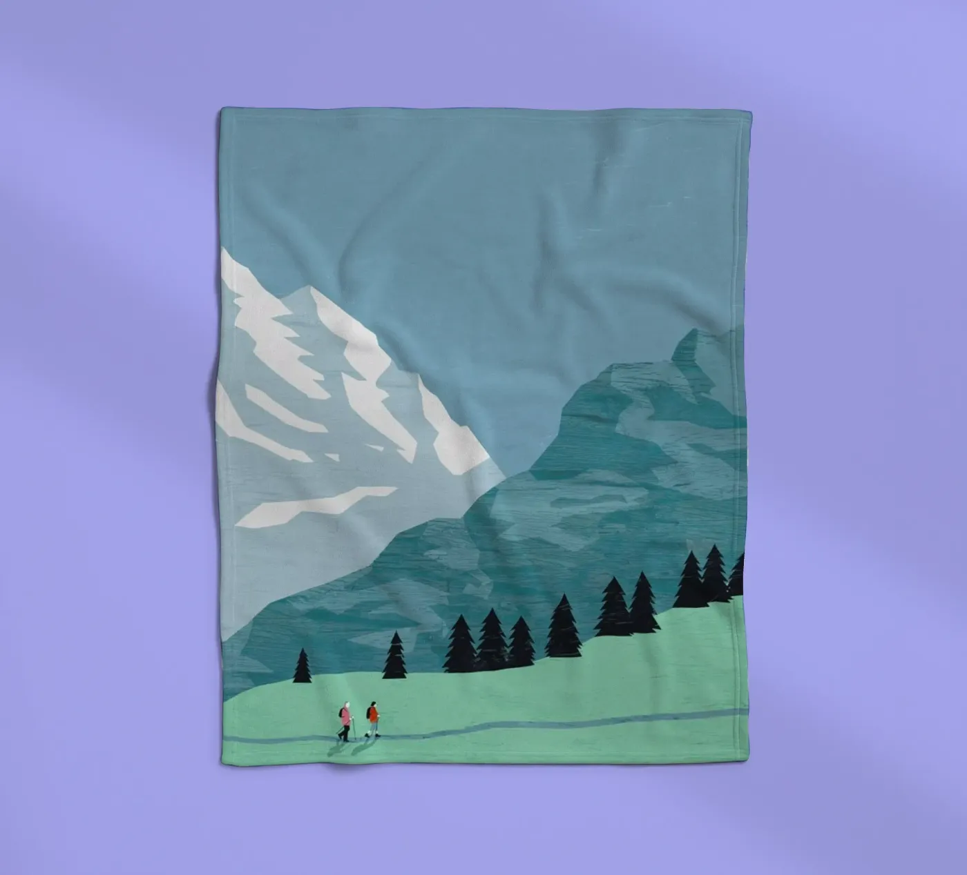 Trekking Fleecedecke von Katinka Reinke