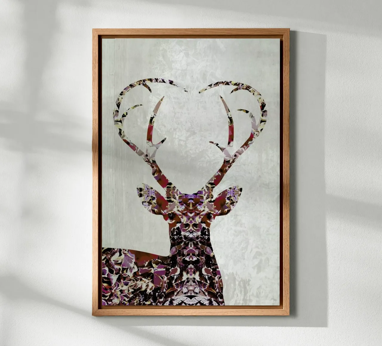 My Deer Love tela con Cornice a cassetta da Angelo Cerantola