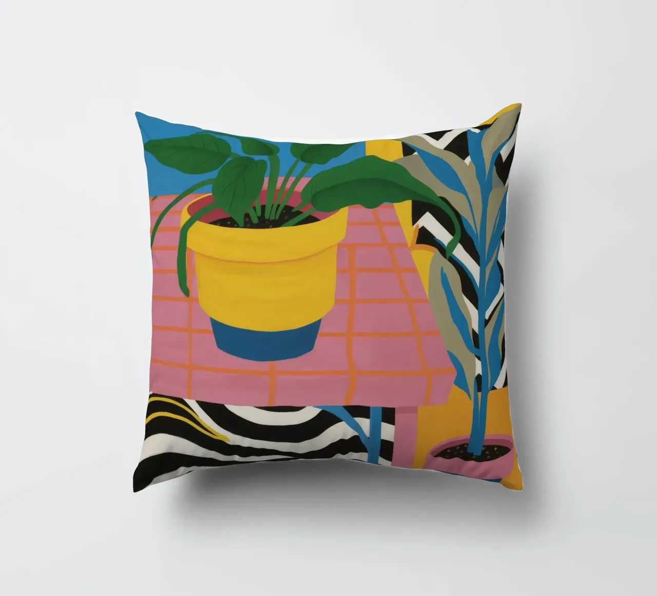Geometrie des Wendekreises Kissen von Dawn Light