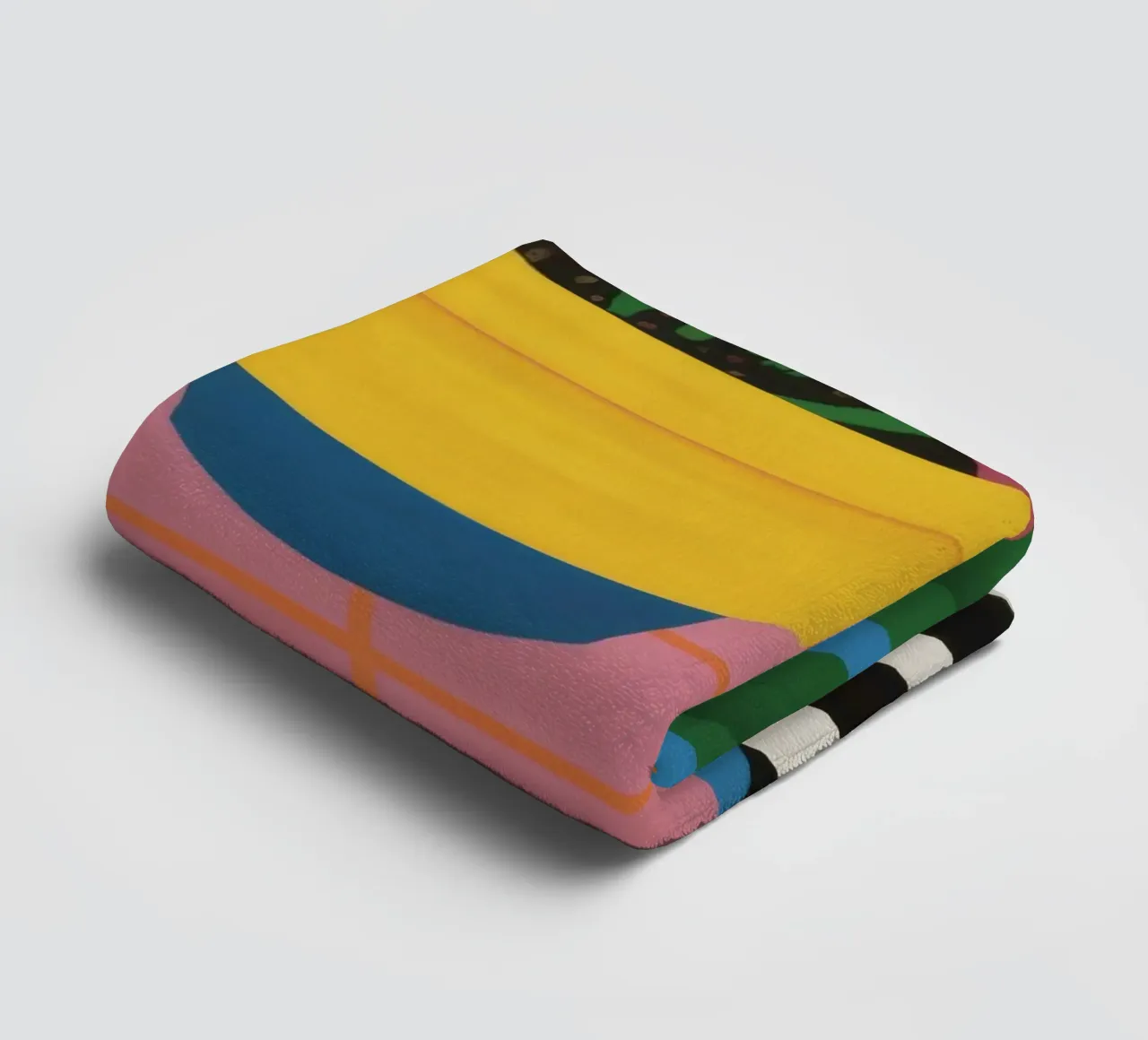 Tropic Table Geometry towel by Dawn Light