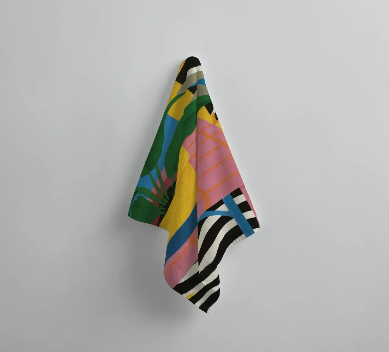 Tropic Table Geometry towel by Dawn Light