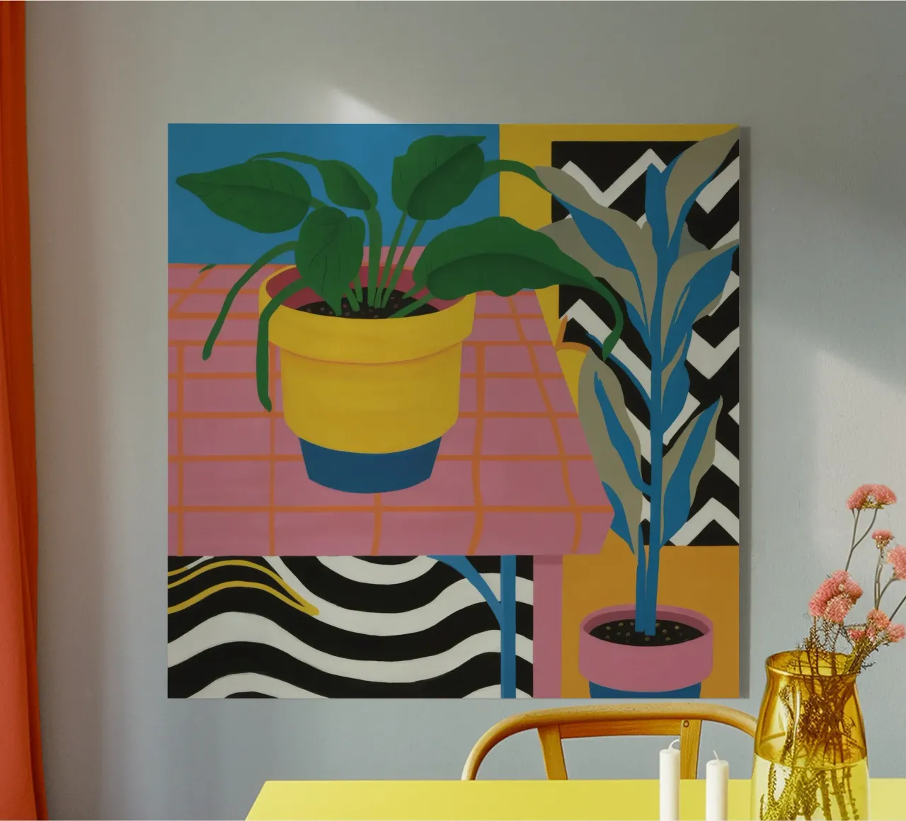 Tropic Table Geometry acryl van Dawn Light