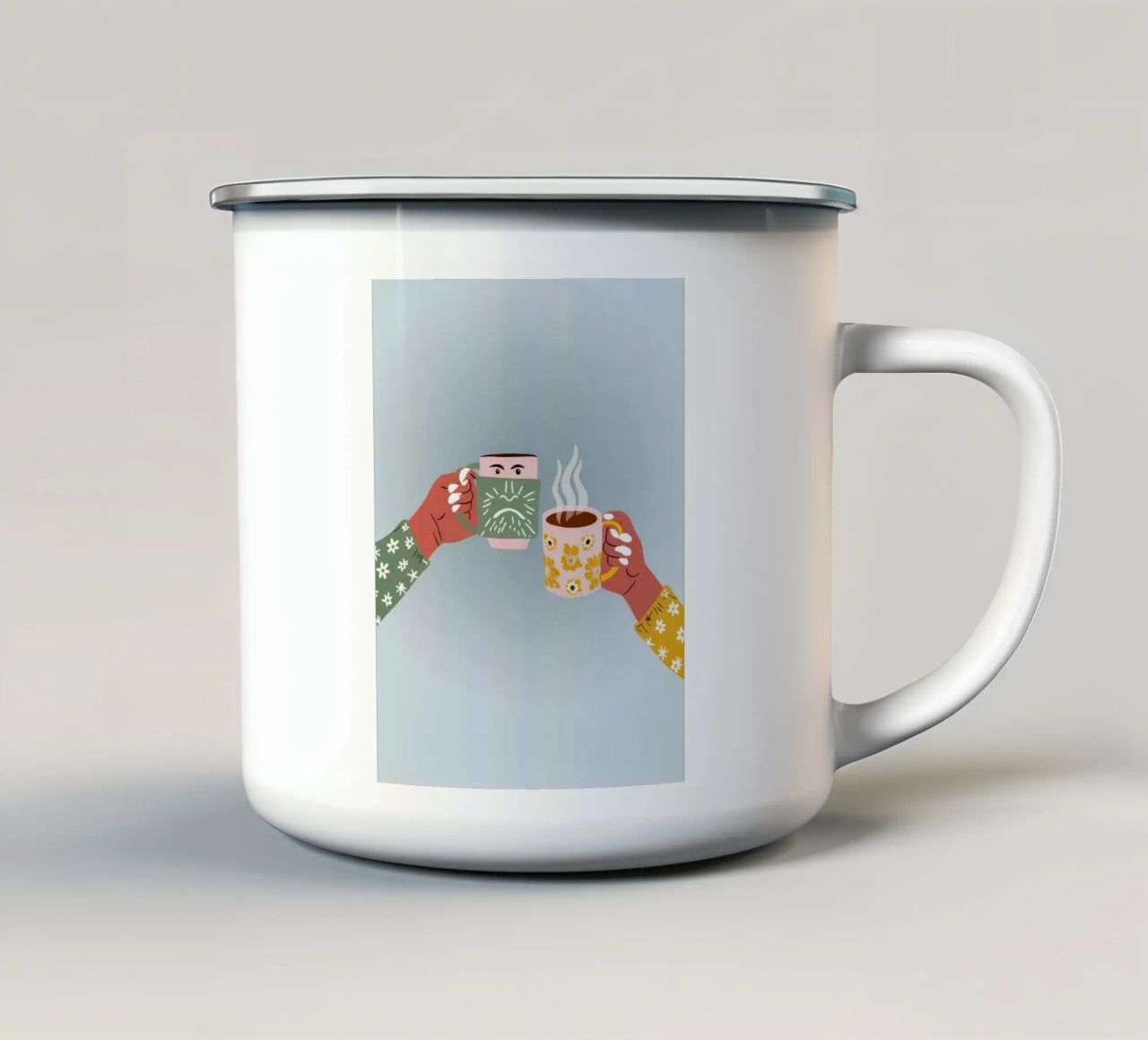 Coppe a fantasia Comfort tazza in smalto da Haven Fantasy