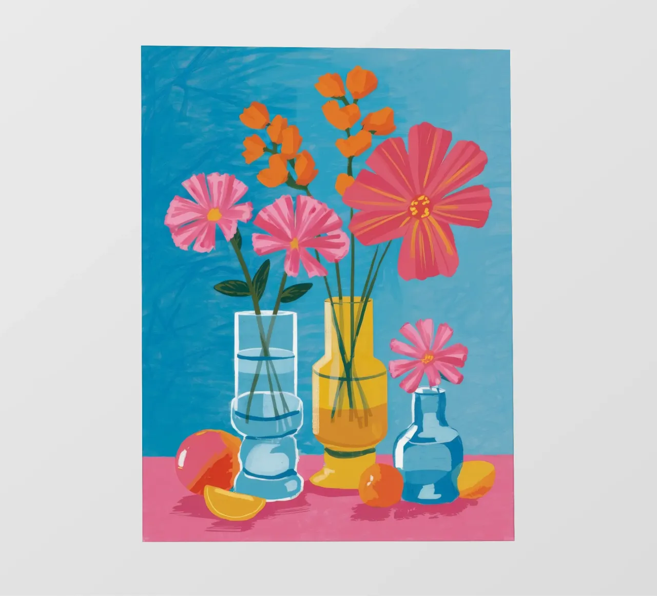 Azure Vase Bloom pvc cover by Haven Fantasy