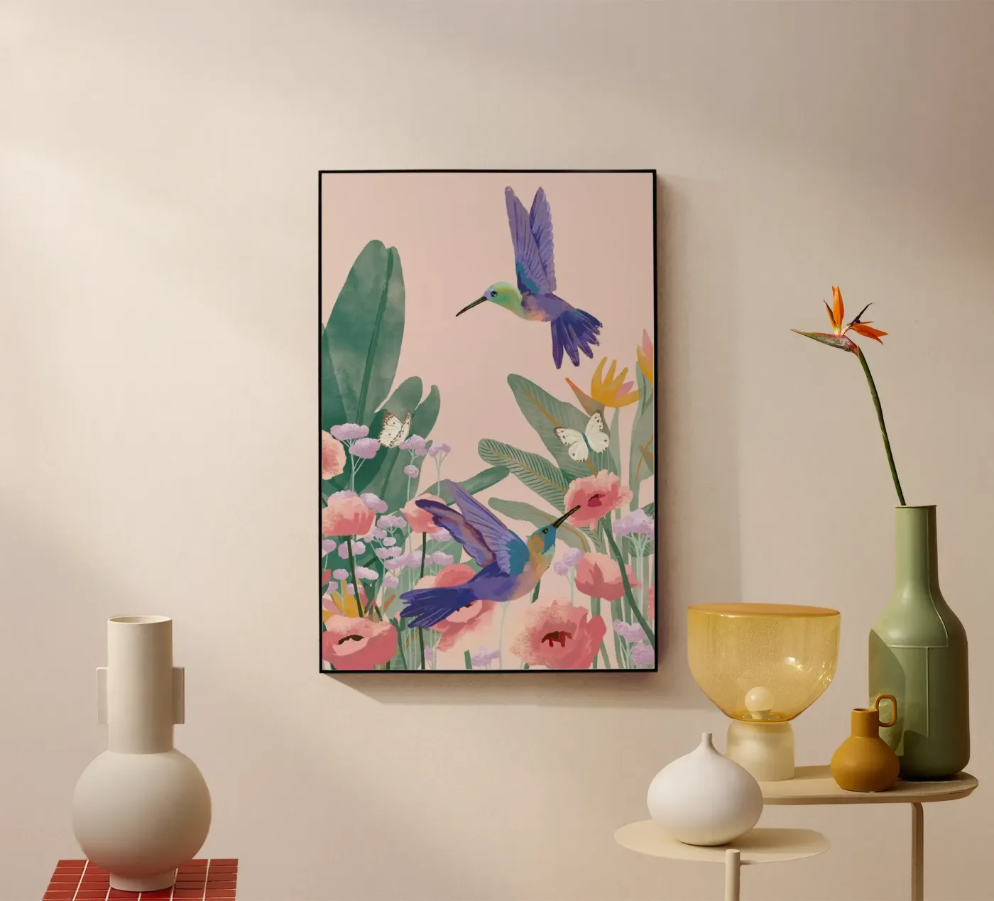 Hummingbirds plexiglass da Goed Blauw