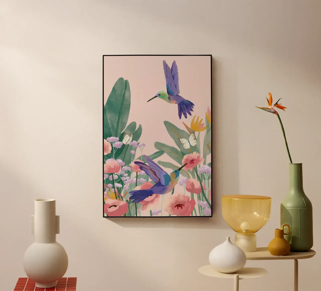 Hummingbirds plexiglass da Goed Blauw