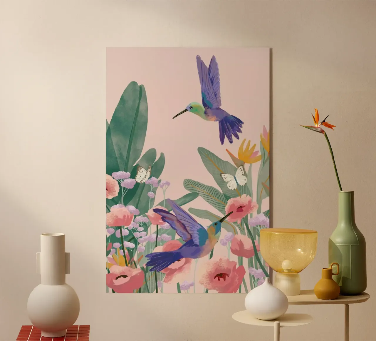 Hummingbirds plexiglass da Goed Blauw