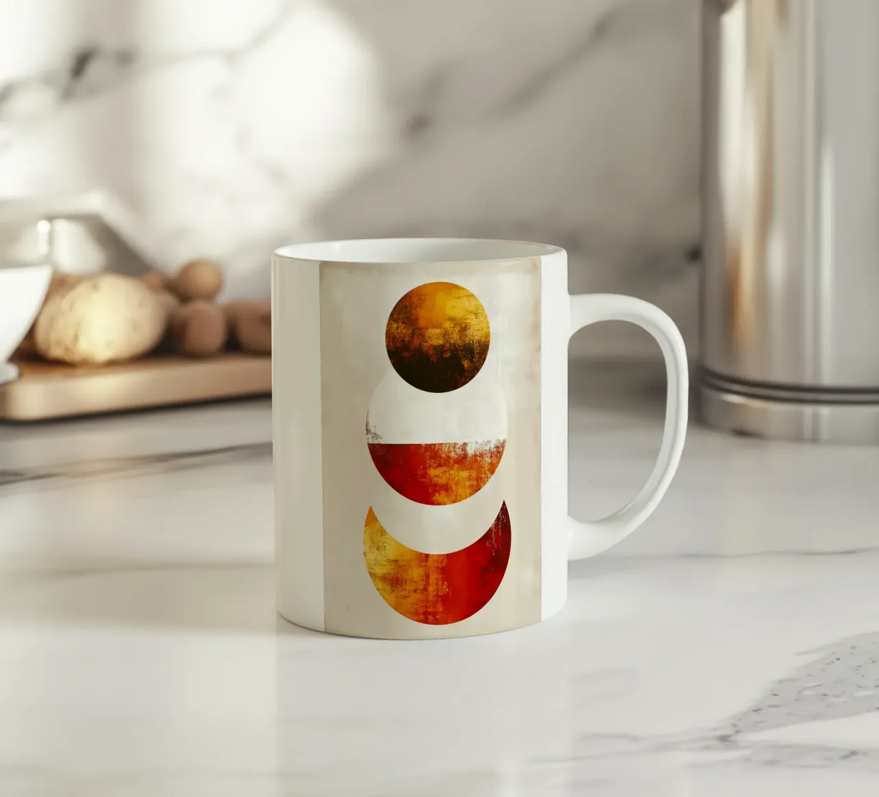 Astrazione n. 3 tazza in ceramica da Justyna Jaszke JBJart